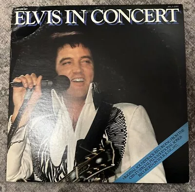 Elvis In Concert LP • $7