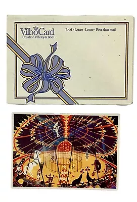 Villeroy & Boch Vilbocard - Porcelain Postcard - Circus Zirkus Le Cirque Unused • $17.95