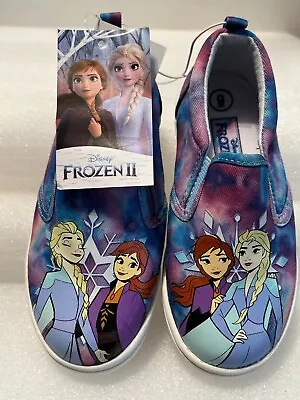 Disney Frozen Sneakers Shoes Blue Toddler Girls Size 9. New Without Box • $14.99