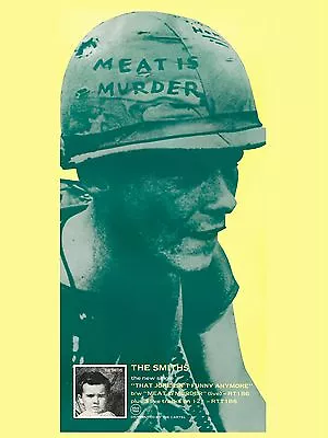 The Smiths MEAT IS MURDER 16  X 12  Photo Repro Promo  Poster2 • $15.49