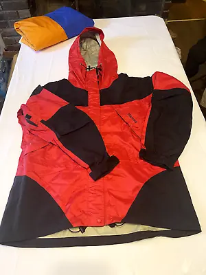 Marmot Thunderlight 3Ply Gore-tex Parka Coat Jacket Red Medium. Vintage READ • $77