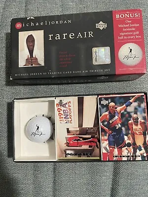 Michal Jordan 1997 Rare Air Cards Deck With Signature Golf Ball • $159.99