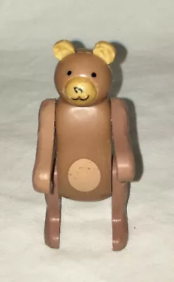 Vintage Fisher Price Little People Brown Circus Bear • $9.99