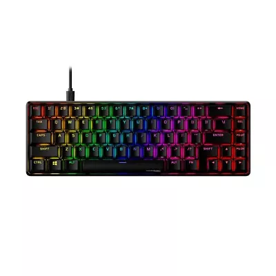 HyperX Alloy Origins 65 Mechanical Gaming Keyboard HX Red Linear /Russian Layout • £37.50