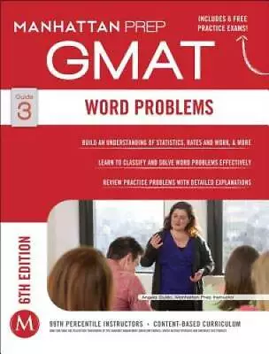 GMAT Word Problems (Manhattan Prep GMAT Strategy Guides) - Paperback - GOOD • $3.97