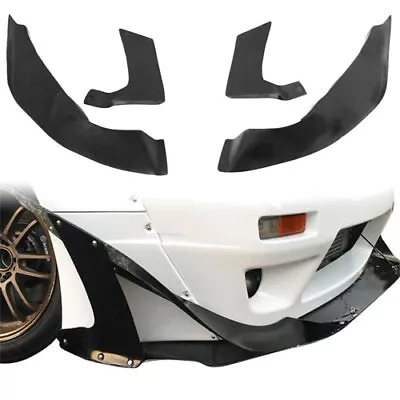 VSaero FRP TKYO V2 Wide Body Front Canards 4pc S13 2dr Coupe For Silvia Nissan  • $134