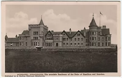 DUNGAVEL STRATHAVEN AVONDALE DUKE OF HAMILTON HOUSE - Lanarkshire Postcard • £11