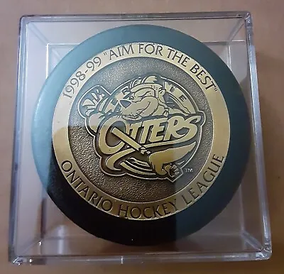 Rare Collectible Metal Insert Puck * 1998-99 Erie Otters Aim For The Best OHL • $29.99
