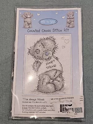 Anchor Me To You Tatty Teddy TT06 Always Friends Counted Cross Stitch Kit BNIP • £7.99