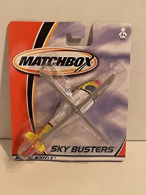 2001 Matchbox SKY BUSTERS Ambulance Helicopter Rescue Aircraft Die-cast NIB! • $14