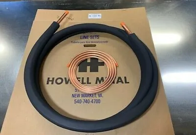 20ft COPPER REFRIGERANT LINE SET TUBING A/C / HEAT PUMP SPLIT SYSTEMS 7/8 & 3/8 • $199.99