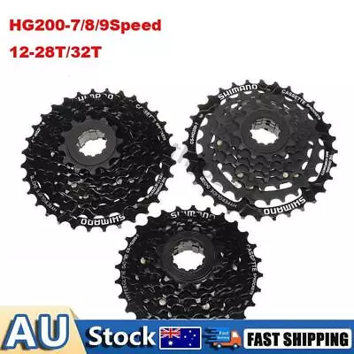 7 8 9 Speed 28T 32T For Shimano MTB Bike Bicycle Cassettes Sprocket Freewheels • $25.99