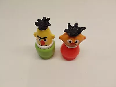 Vintage Fisher-Price Little People Bert And Ernie From Sesame Street • $14.99