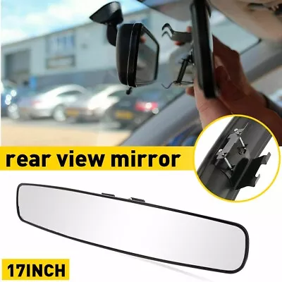17  Inches Day/Night Universal Wide Angle Convex For Truck SUV Rear View Mirror • $28.02