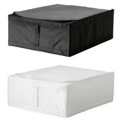 IKEA SKUBB MultiUse Under Bed Wardrobe Storage Case Box Grey White Organiser • £11.99