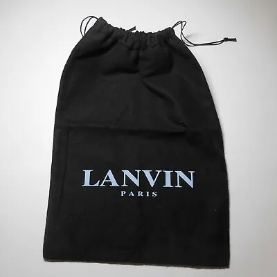 Bag Pocket Duffel Lanvin Paris Black Blue Vintage Collection Luxe France N8232 • $206.04