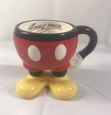 Mickey Mouse Pants Mug Ceramic Disney Parks Coffee Tea Cup • $15.99