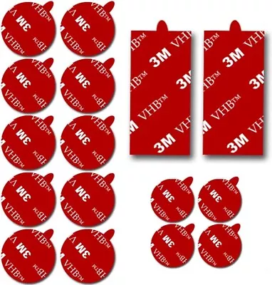 10 Pack 3M Sticker Pads For Car Magnetic Phone Holder And 2pcs Double Sided Tape • $8.99