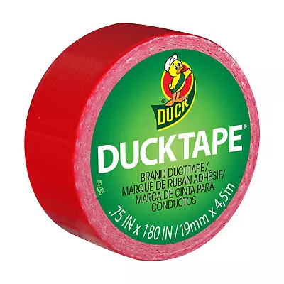 Duck Brand Ducklings Mini Duct Tape Roll: 3/4 In. X 15 Ft. (Red) • $3.38