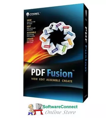 Corel PDF Fusion Pdf Create Edit Assemble Combine Jpeg To Pdf Genuine GUARANTEE! • £20.81