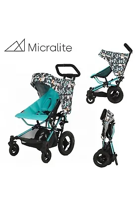 Silver Cross Micralite FastFold Pushchair Special Edition Stroller – Festival • £155