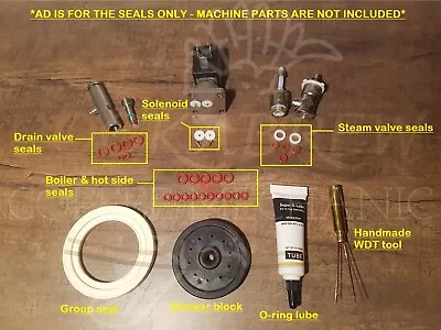 Seal & Service Kit To Suit Breville Dual Boiler Coffee Machines (BES900/BES920) • $49.95