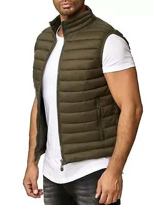 MAX MEN ENDURANCE Quilted Padded Gilet KHAKI GREEN SIZE XXL NEW WITH TAGS • $37.88