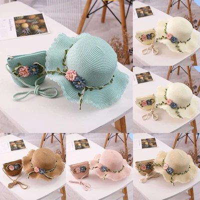 $20.97 • Buy Man Trucker Hat Girls 2-8 Age Straw Hat Tourism Sun Hat Retro Baseball Cap Mens