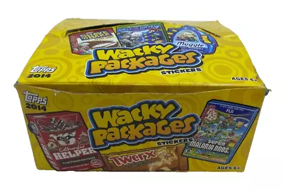 2014 Topps Wacky Packages Cards Stickers Open Damage Box 222 Cards • $74.99