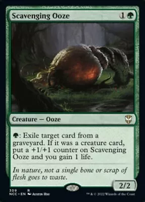 X1 Scavenging Ooze R MTG Commander Streets Of New Capenna M/NM English • $0.99