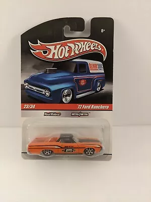 Hot Wheels Slick Rides 72 Ford Ranchero Mr Gasket Metal Real Rider 23/34 • $5.99