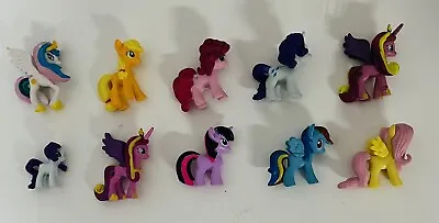 My Little Pony Mini Figures Cake Toppers- Small: 1.5  To 2  Tall - Lot Of 10 • $9