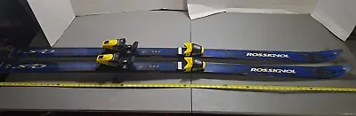 Skis Rossignol STC 175cm 70  Blue Yellow With Binders • $20