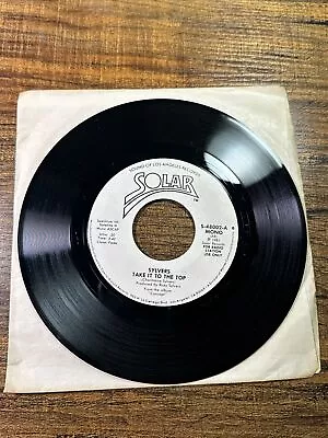 1981 PROMO MODERN SOUL BOOGIE FUNK 45 Sylvers - Take It To The Top -Mono/stereo • $39