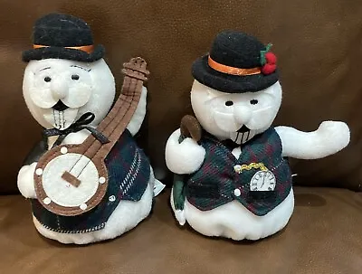 Set Of 2 Sam The Snowman Rudolph The Island Of Misfit Toys Plush CVS Christmas • $19.99