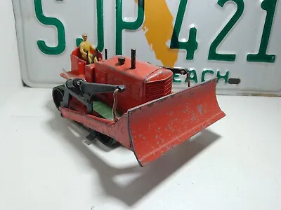 Vintage Dinky Supertoys No 561 Blaw Knox Bulldozer Diecast Model - Playworn • £11.99