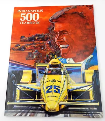 1987 Indianapolis Indy 500 Hungness Race Yearbook ~ Andretti Rahal Foyt Mears • $26.95