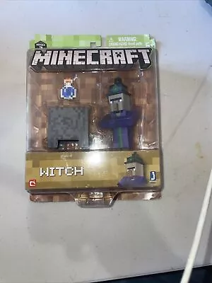 2016 MINECRAFT WITCH Series 3 Articulated Figure Toy - New In Package • $15