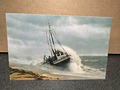 Stormy Weather Provincetown Cape Cod Massachusetts Postcard ￼ • $10.99