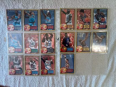 Nba  Fleer '96-97 Allstar Retoro 16 Sheets  Jordan barkleyewingpippeno'nell • $139