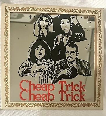 Cheap Trick Vintage Fair Carnival Prize Mirror 12” X 12” 1980’s • $101.99