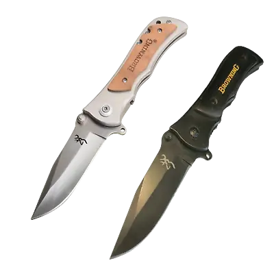 339 Browning Knife Folding Opening Pocket Knife Hunting Camping Fishing • $11.69