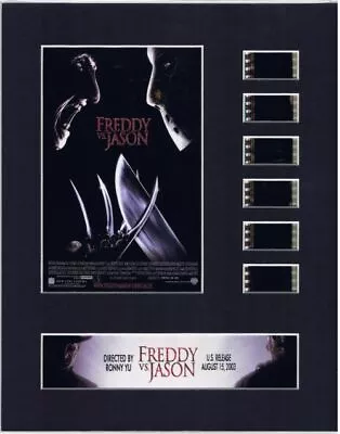 Freddy Vs Jason (2003) Authentic 35mm Movie Film Cell 8x10 Matted Display - COA • $49.99