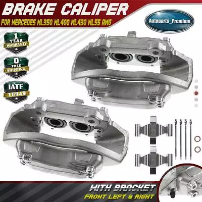 2x Brake Caliper For Mercedes-Benz ML500 02-05 ML55 AMG 01-03 Front Left & Right • $167.99