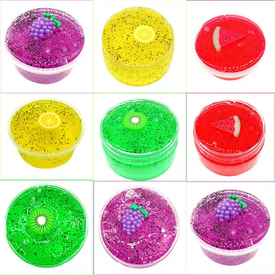 $14.93 • Buy 60ML Christmas Fruits Squishies Mud Slime Putty Scented Stress Clay Sludge Toys