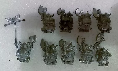 £31 • Buy Warhammer Fantasy Dwarfs Vintage Metal Bugman's Rangers X9