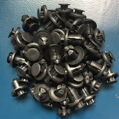 50pc 10mm Hole Front Rear Fender Bumper Push-Type Clip Retainer For Acura Honda • $9.50