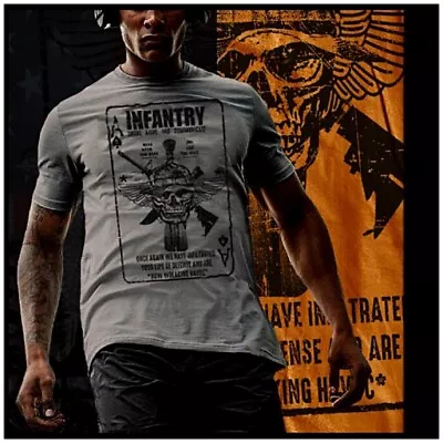 $19.99 • Buy Infantry T-shirt Amphibious Assault Combat Specialist Infantryman Combat Vet