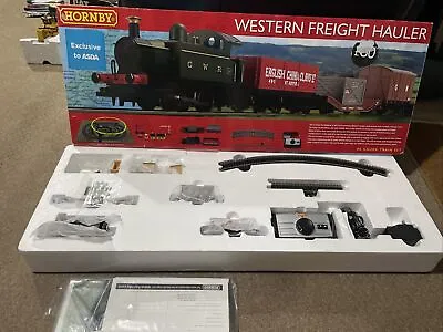 HORNBY OO GAUGE R1205 WESTERN FREIGHT HAULER TRAIN SET NEW UNUSED See Pics/read • £79.95