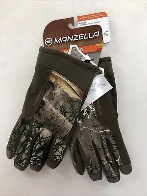 Manzella Realtree Bobcat Thinsulate Insulated Scent Control Hunting Gloves Med • $25.60